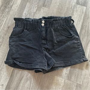 Wild Fable Black Paperbag Shorts
